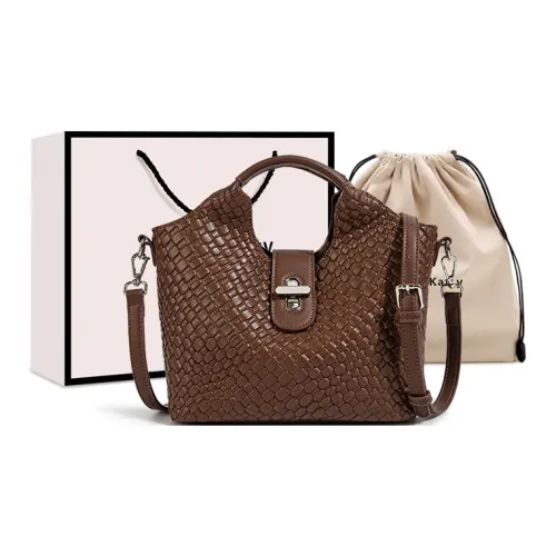 CentarlKatty Полиуретан Одно Плечо Сумка Женская Коричневая