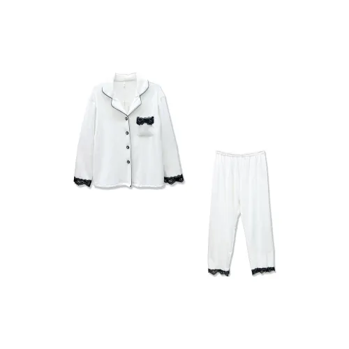 Slimma Пижамный комплект Женские Белые