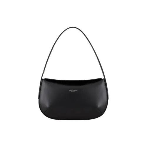 GIORGIO ARMANI La Prima Сумка через плечо из коровьей кожи сумка сумка через плечо Женская Черная