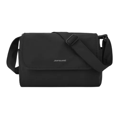 JEANSWEST Ткань Сумка через плечо Стандартная Унисекс Черный Экрю Пыльно-синий