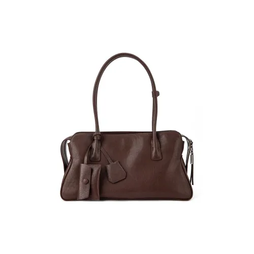 VENOF Сумка через плечо из коровьей кожи большая женская цвет эбеновое дерево кофейный сырой черный темно-облачный серый