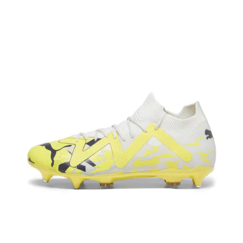 PUMA Future Match Mxsg Футбольные бутсы Низкие Топ Желтый/Белый/Серый/Черный Мужской