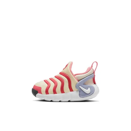 Nike Dynamo GO TD Slip-resistant Anti KICK Low Top Обувь для малышей Желто-розовая Infant And Toddler