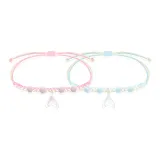 Розовый + Синий русалка браслет