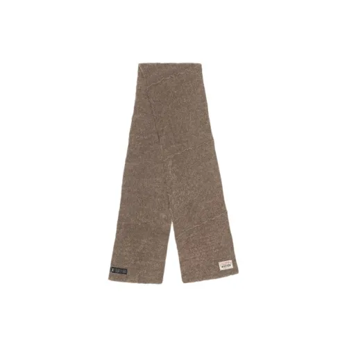 Stussy Wool Knit Шарфы Унисекс Кофе Черный
