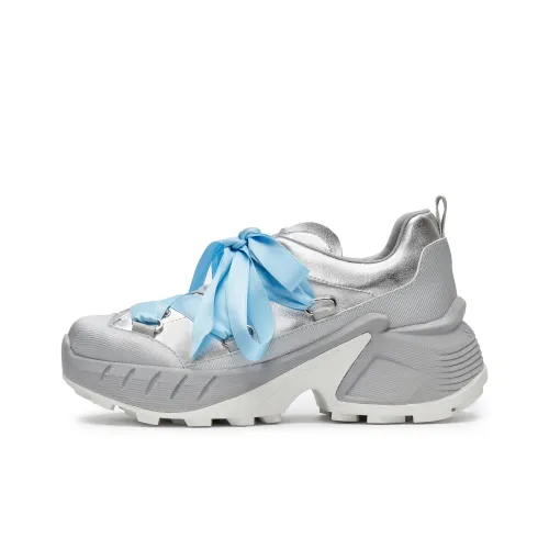 Staccato Butterfly Island Коллекция Амортизация Износостойкий Низкий Топ Кроссовки с Толстой Подошвой Женские