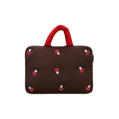 ALOENEY Полиэстер Ноутбук Сумка Женская Коричневая