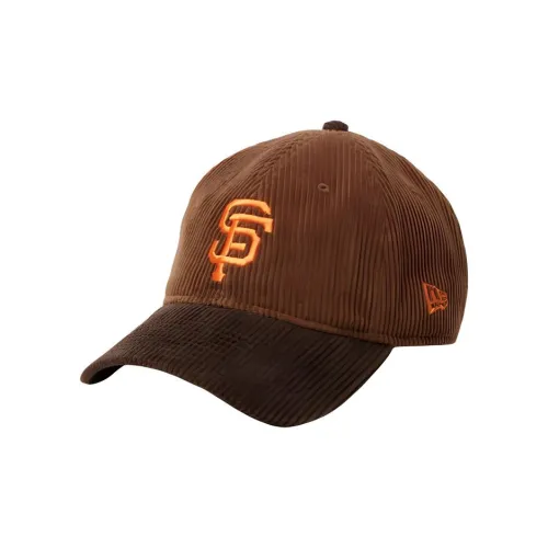 New Era Хлопковая ткань Вельветовые шапки-бини Унисекс Коричневый