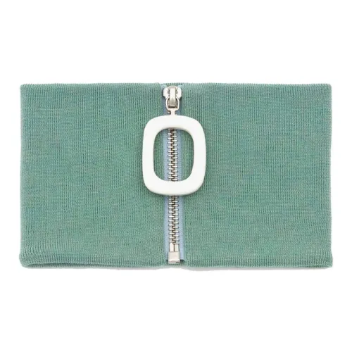 JW Anderson Мериносовая шерсть Шарфы Мужской Зеленый