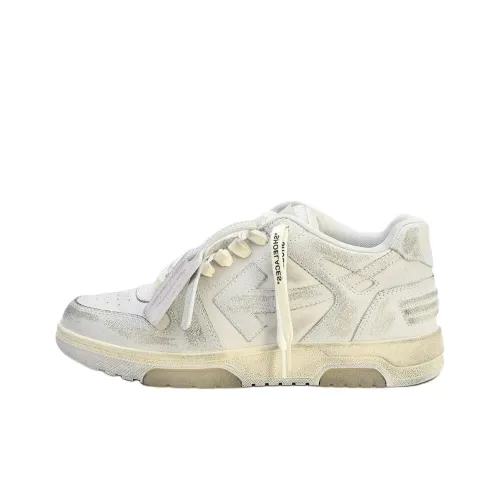 Off Белый Out Of Office Низкие Кроссовки для скейтбординга Мужские Серые