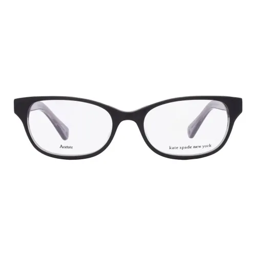 Kate Spade Ацетатные овалные оправы для очков женские черные