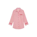 Яркие полосы цвета вермильон