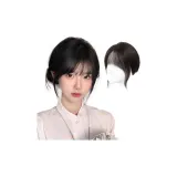 Полностью ручная работа, плетение в форме Y, стиль позиционирования лба [6*8, натуральный], 25 см