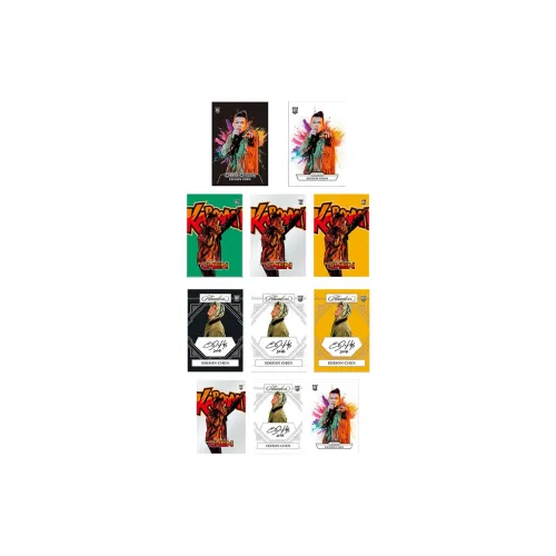 PANINI EDISON CHEN Коллекция Chen Gua Xi MOJO FEST Коллекция Спортивные карты Полный комплект