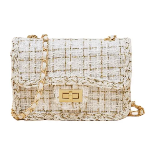 Safiya Синтетическая кожа Сумка через плечо Стандартная Женская Белая Черная