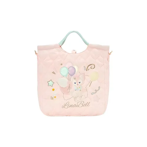 Disney Полиэстер Тоут Сумка Сумка для покупок Сумка через плечо Сумка Обычная Унисекс Розовая