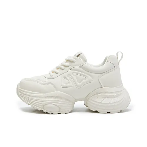 KEKAFU Низкий топ обувь с толстой подошвой женская