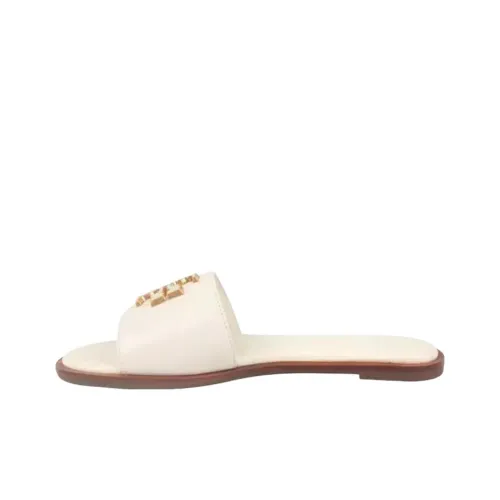 TORY BURCH ELEANOR Слипоны Женские Белые