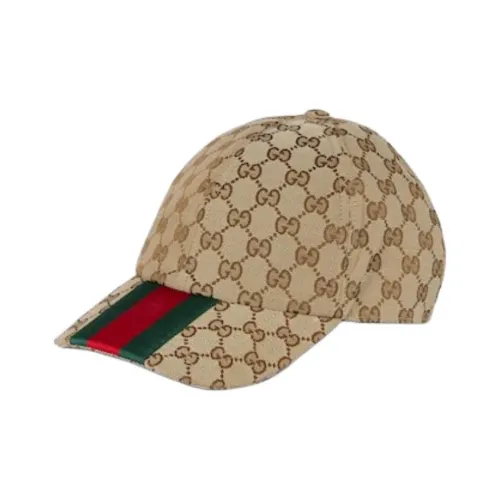 GUCCI Canvas Кепки Унисекс Коричневый