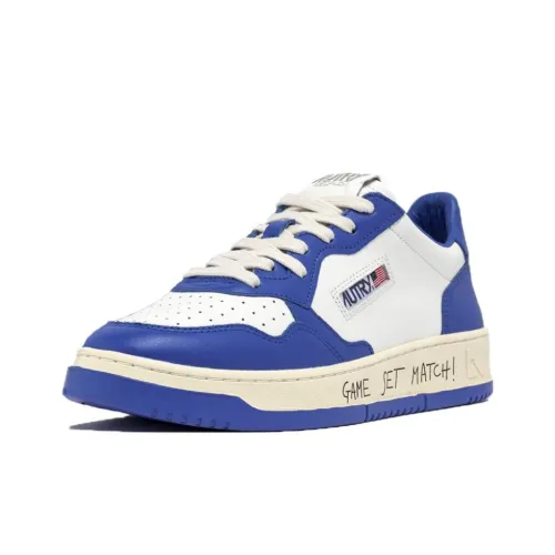 AUTRY BASKETS MEDALIST Противоскользящие устойчивые к истиранию низкий топ кроссовки для скейтбординга женские синий белый