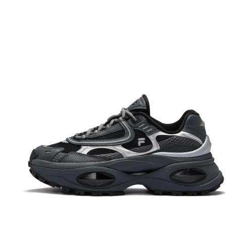 FILA FUSION BIANCO III Casual Низкий Топ Черный/Дымчатый Серый Жемчужный Женский