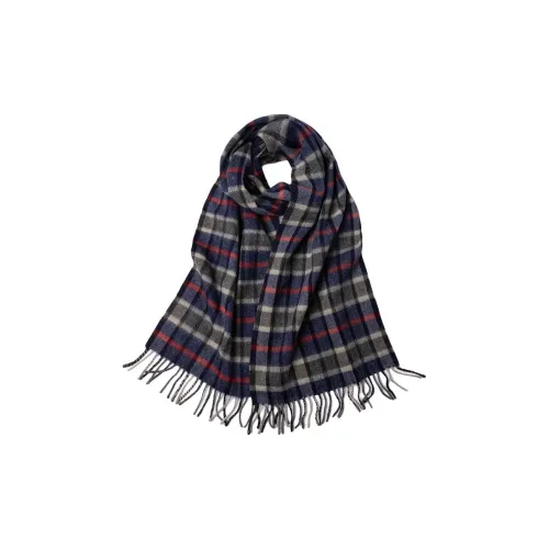 H YXIANG 100% шерсть Вязаные шарфы Мужской