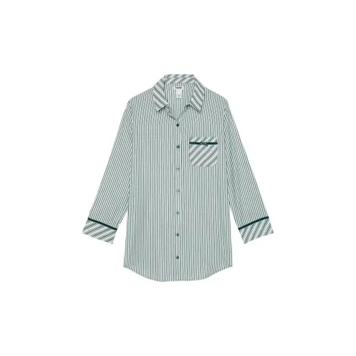 Victoria's Secret Розовый Festive Flanne Elvet Комбинированный Слипшот DFS Пижамный Топ Женские Темные джунгли Полосы