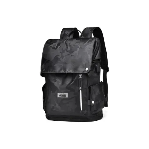 Mulinsen Полиэстер Рюкзак Стандартный Мужской Камуфляж Однотонный