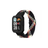 Часы Ткани вязаные Ремешок, Черная Радуга