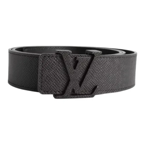 LOUIS VUITTON Кожаные ремни Унисекс Черный