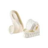 Бежевый [2 шт] Утолщенный с флисовой подкладкой