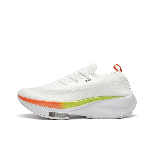 VOIT Беговые кроссовки Low Top Белый Красный Унисекс