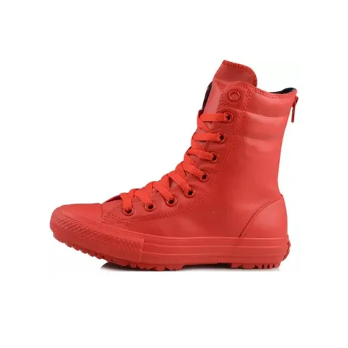 Converse Chuck Taylor All Star Slip Resistant Abrasion Resistant High Топ Скейтборд Кроссовки Женские Красный