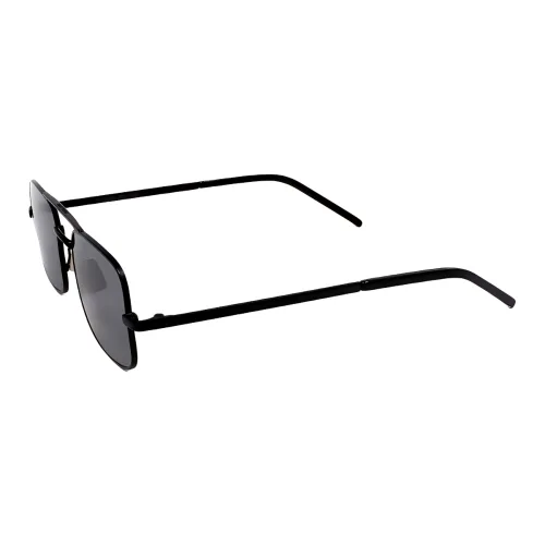 SAINT LAURENT Металл Aviator Солнцезащитные очки Унисекс Черный