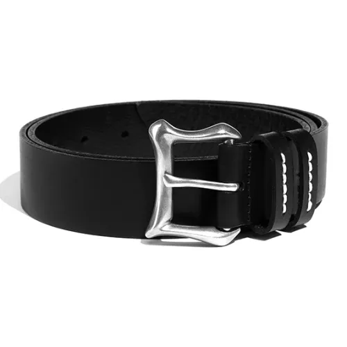 Kami Anger Нержавеющая сталь Кожаные ремни Унисекс 3,3 см