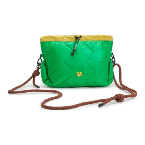 KOLON SPORT Ткань Сумка через плечо Мини Унисекс Травяной зеленый