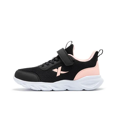 XTEP Низкий Топ Детская Беговая Обувь Черная