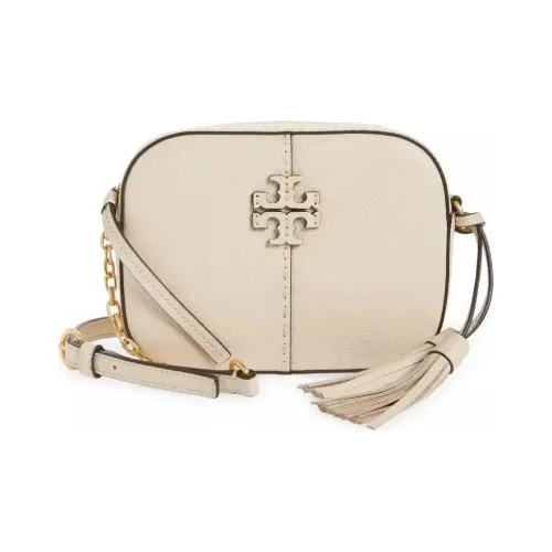 Tory Burch Кожа Плечевая Сумка Женская Светлый Умбра