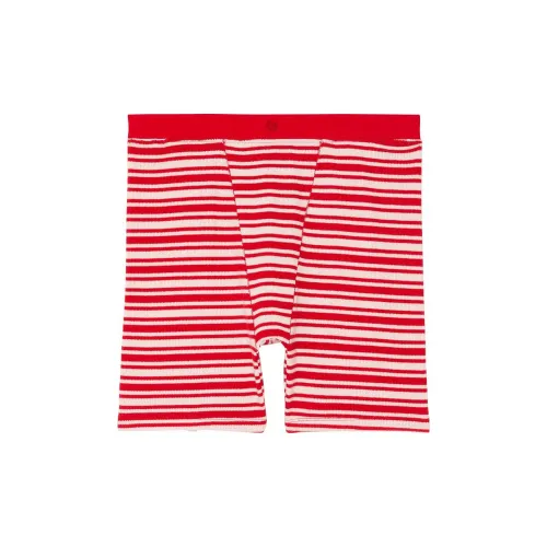 Victoria's Secret Розовый Термический Боксер Трусы BVFVT Нижнее белье Женское 1 упаковка Вермиллион Полосы