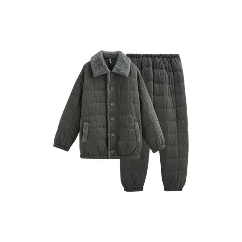 Same Language Пижамный комплект Мужской Темно-серый