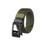 Ремень с автоматической пряжкой - армейский зеленый