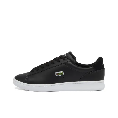 LACOSTE Carnaby Set Скейтборд Кроссовки Низкие Черные Белые Мужские
