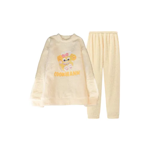 TLXT Пижамный комплект женский Custard