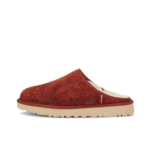 UGG ЭВА противоскользящие домашние тапочки для мужчин красный и коричневый