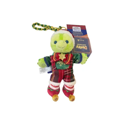 Disney Олу Мел Даффи's Good Friends Рождественская коллекция Куклы Плюшевый Подвеска Трубы Высокий Гонконгский Дисней