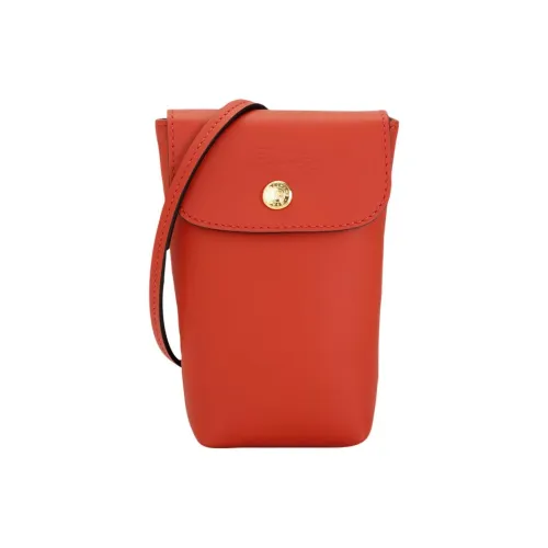 LONGCHAMP Le Pliage Xtra Коровья кожа Одно плечо Через плечо Чехол для телефона Женские Охра