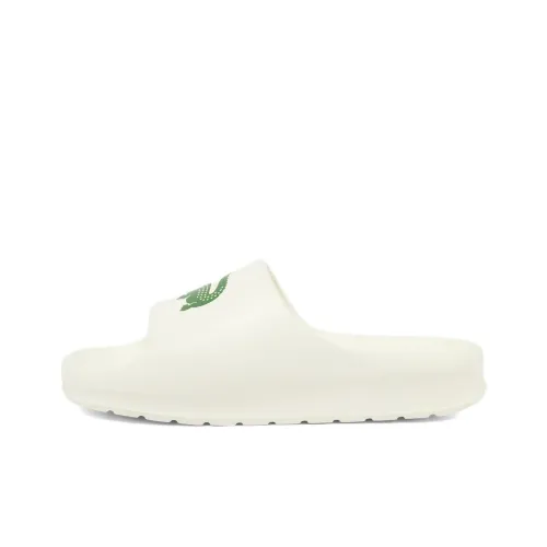 LACOSTE Слипоны Белый Зеленый Мужской