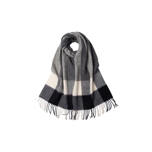 H YXIANG 100% шерсть Вязаные шарфы Мужской