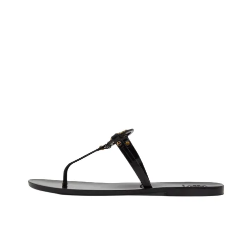 TORY BURCH Miller Skeleton Flip Flops Women's Black