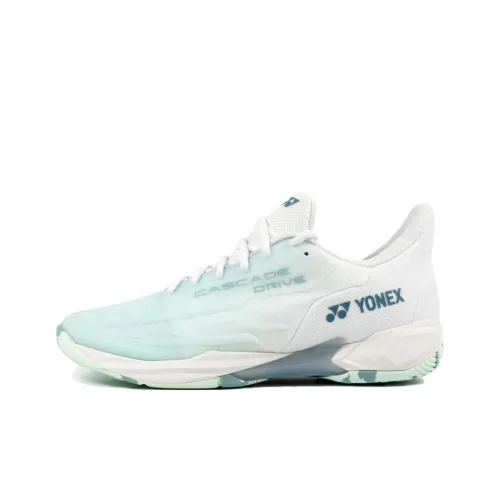 YONEX Амортизирующая стелька для бадминтона, низкий топ, белый/зеленый, унисекс